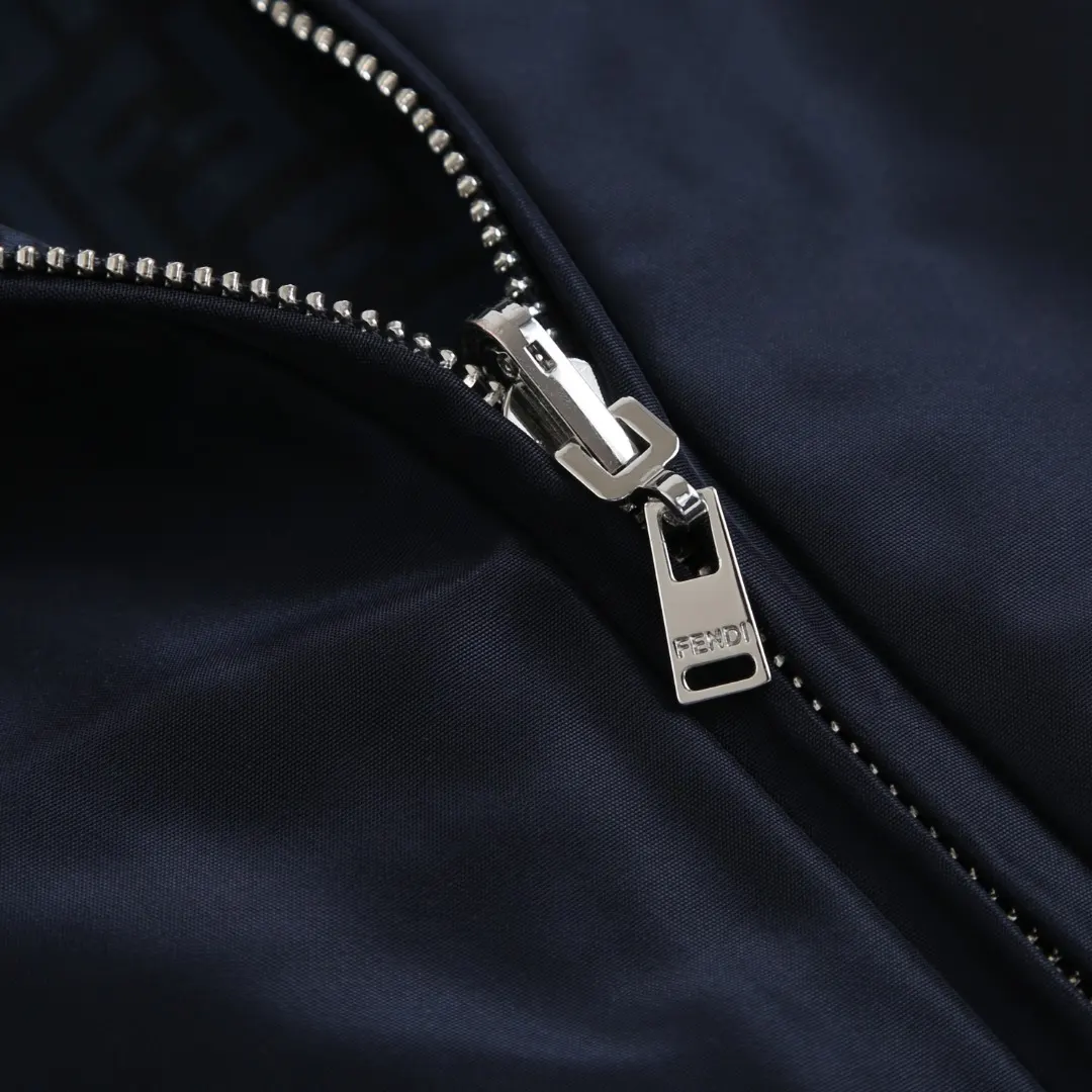 Reversible Logo-Embroidered Hooded Jacket D44021210 — view 5