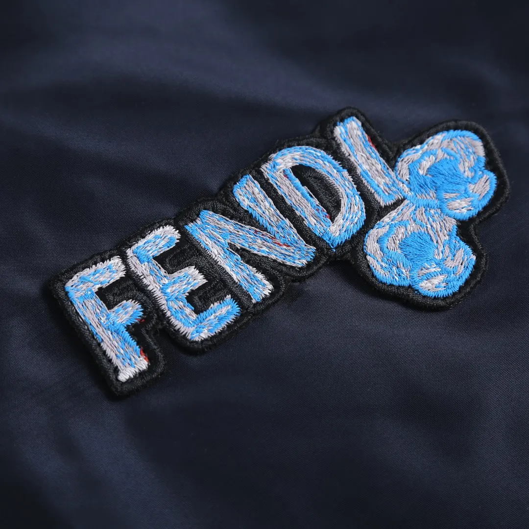 Reversible Logo-Embroidered Hooded Jacket D44021210 — view 6