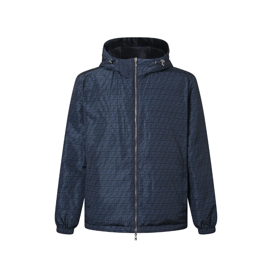 Reversible Monogram Hooded Puffer Jacket D44021211