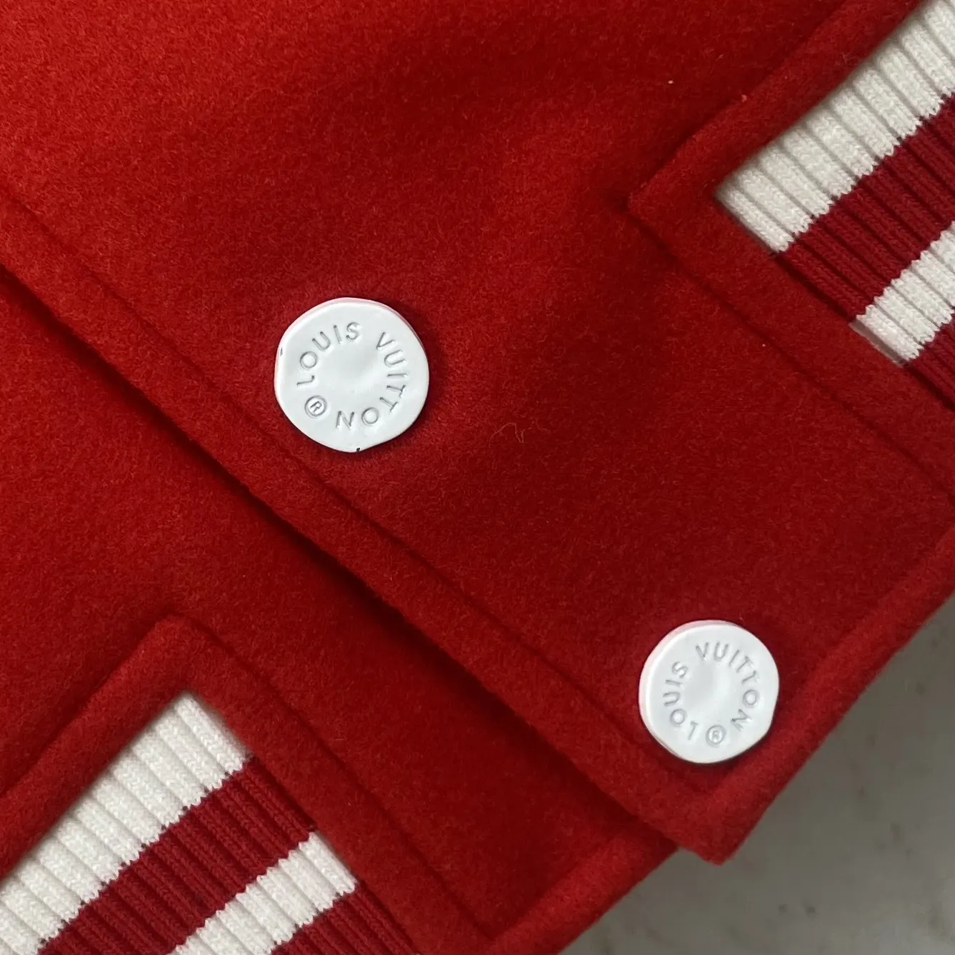 Floral Embroidered Wool-Blend Varsity Jacket D45024588 — view 8