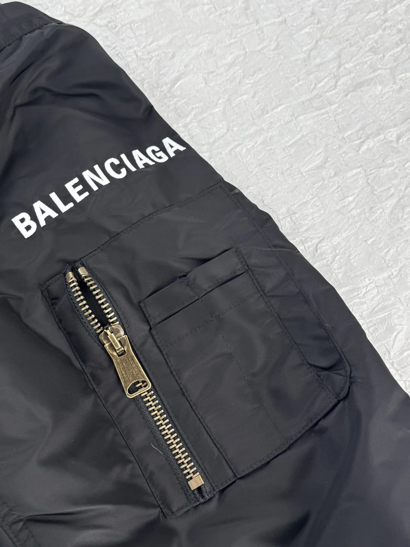 WFP Embroidered Hooded Bomber Jacket D46021253 — view 5