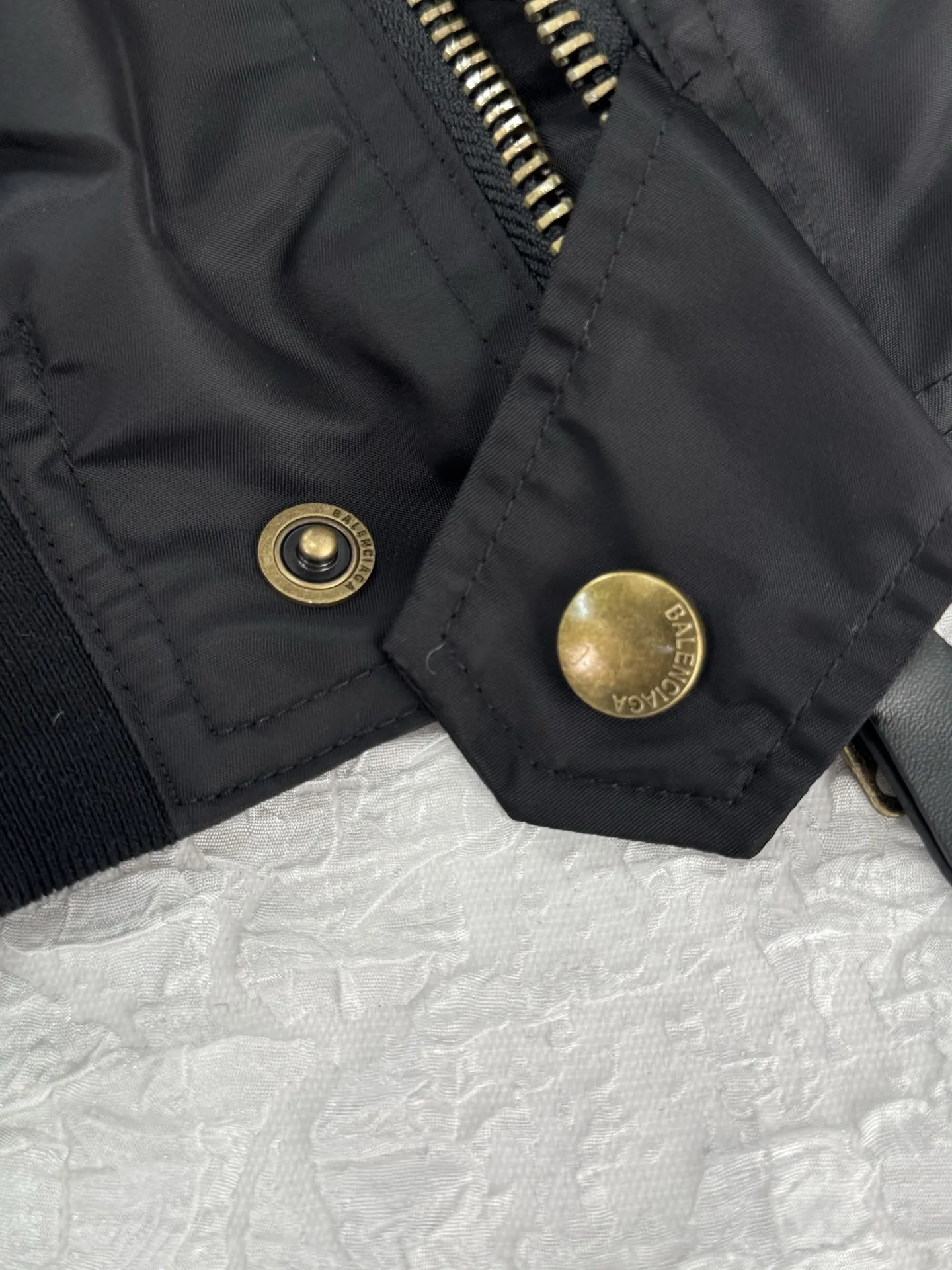 WFP Embroidered Hooded Bomber Jacket D46021253 — view 12