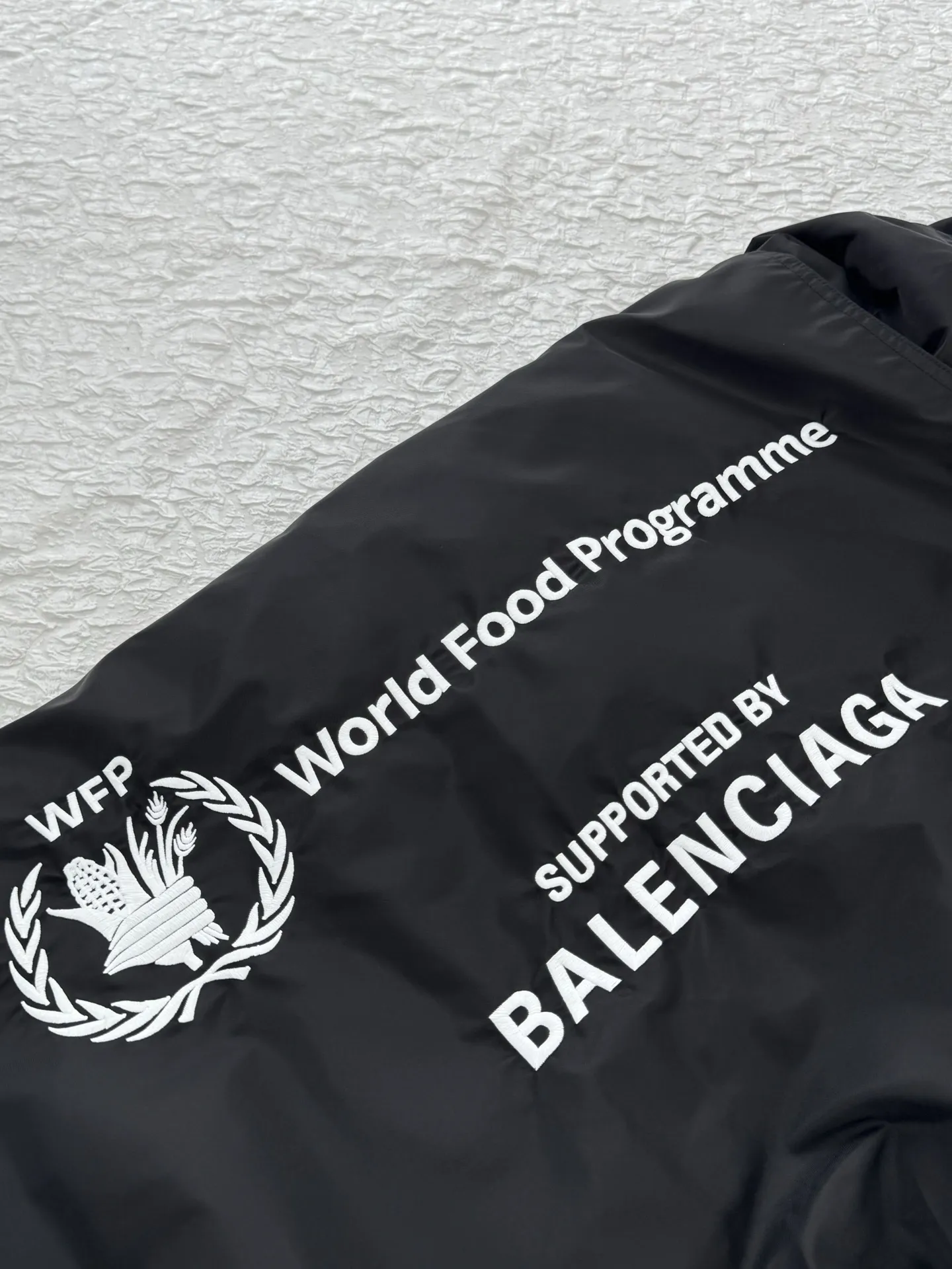 WFP Embroidered Hooded Bomber Jacket D46021253 — view 15