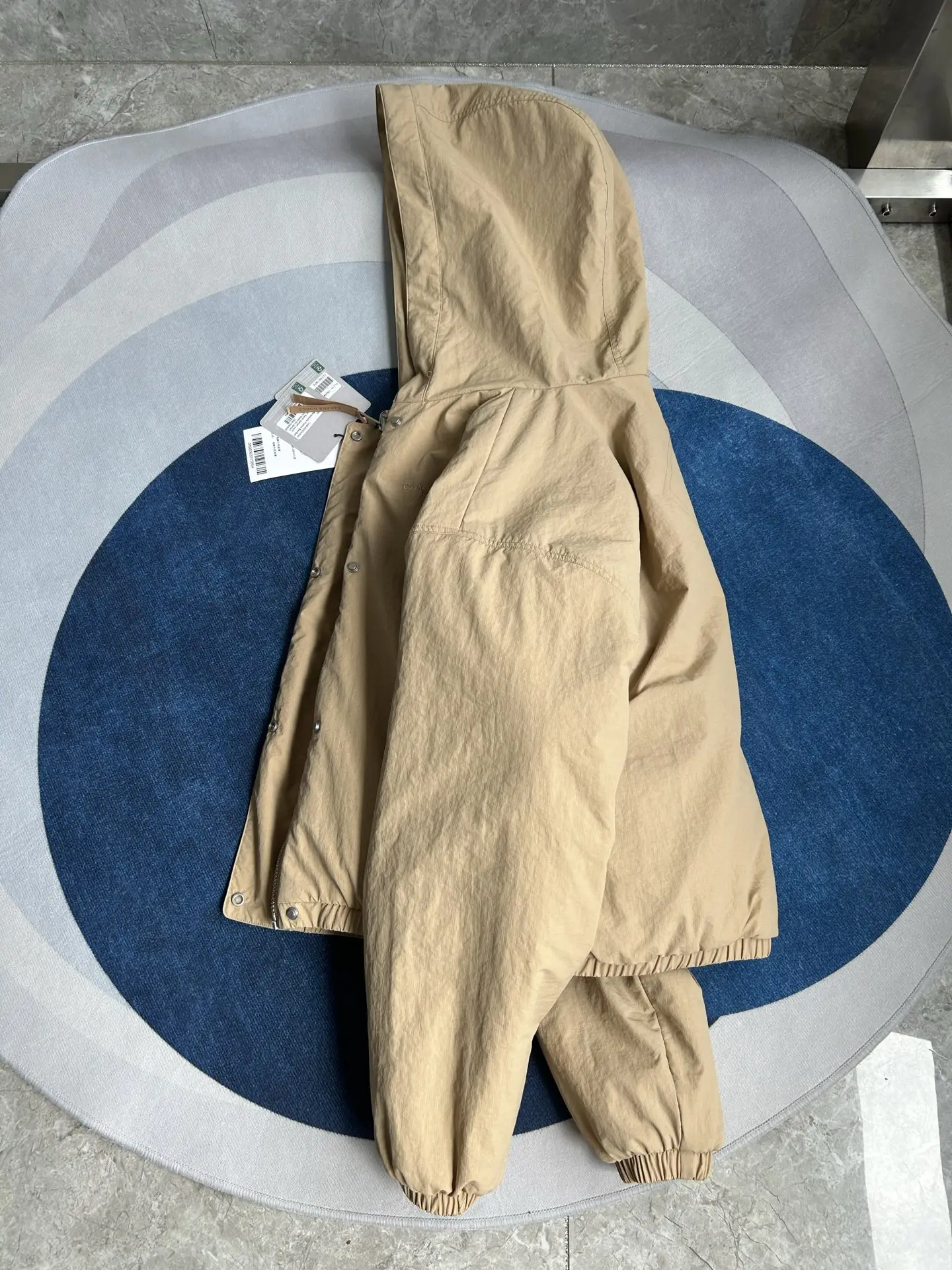 Alberni Reversible Fleece Hooded Jacket D48024083 — view 5