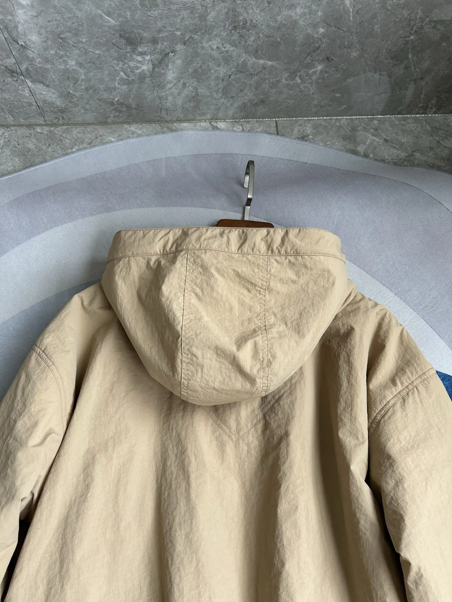 Alberni Reversible Fleece Hooded Jacket D48024083 — view 17