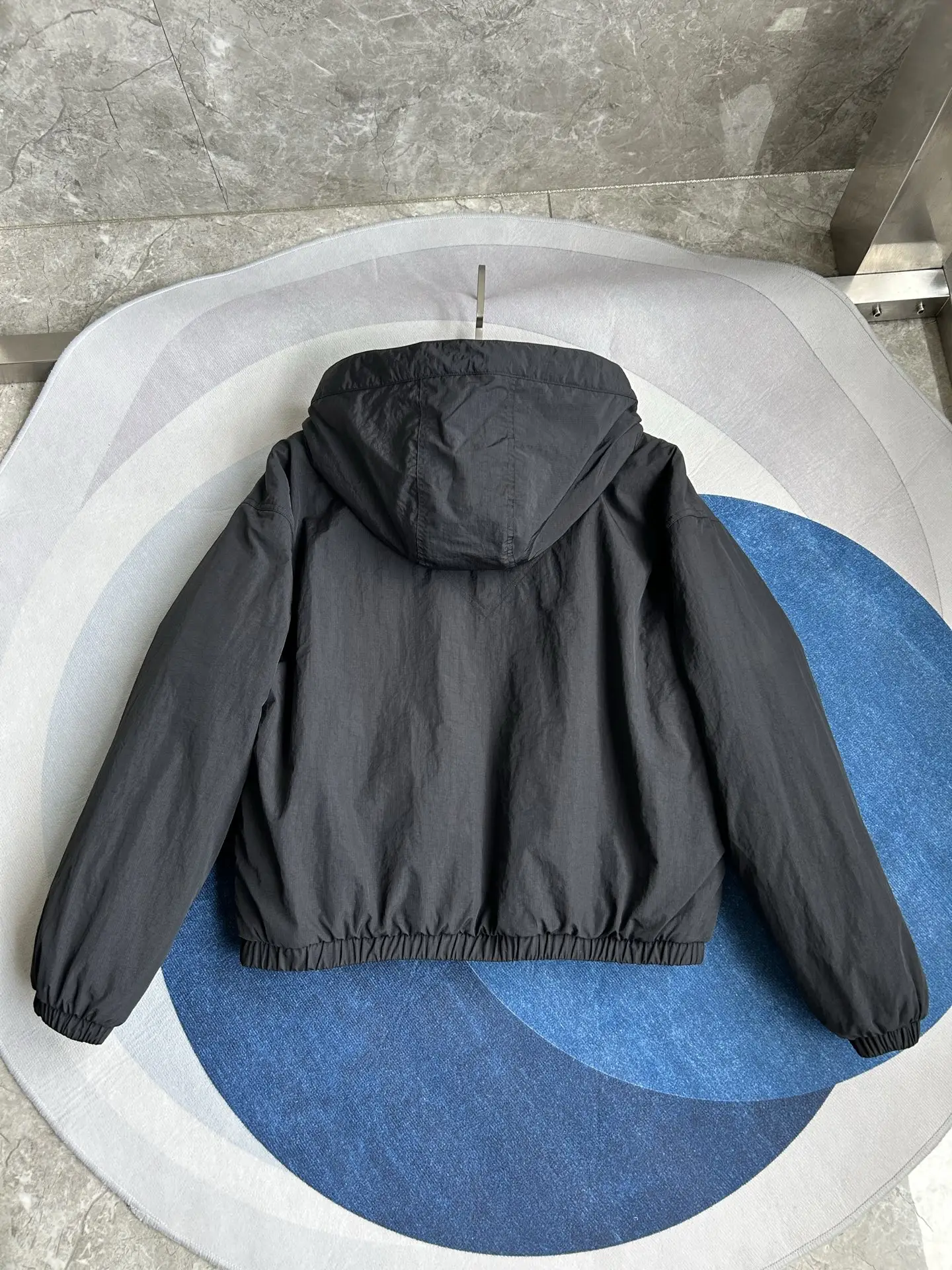 Alberni Reversible Fleece Hooded Jacket D48024079 — view 6