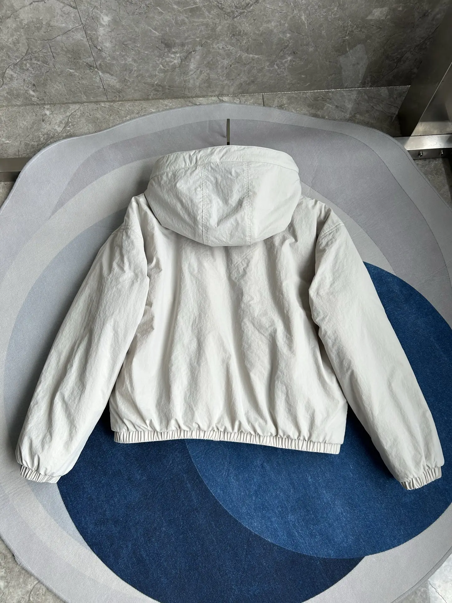 Alberni Reversible Fleece Hooded Jacket D48024081 — view 6