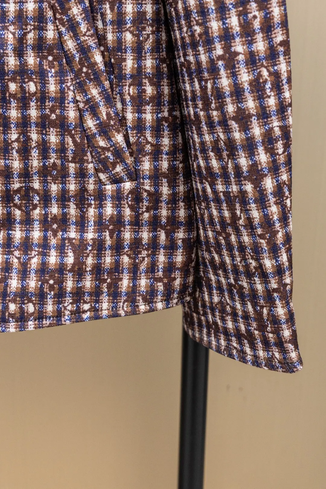 Monogram Chic Collarless Tweed Jacket D49024730 — view 9
