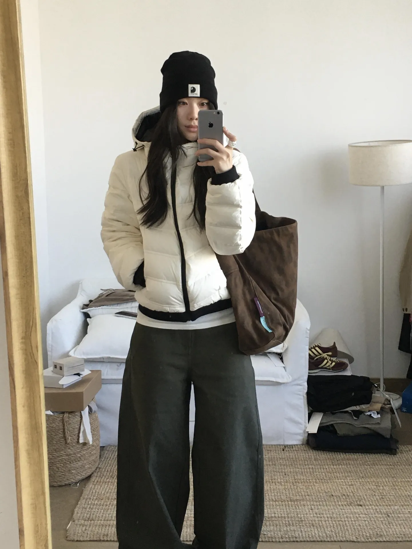 Moncler Gardy Hooded Down Puffer Jacket D51021266 — view 3