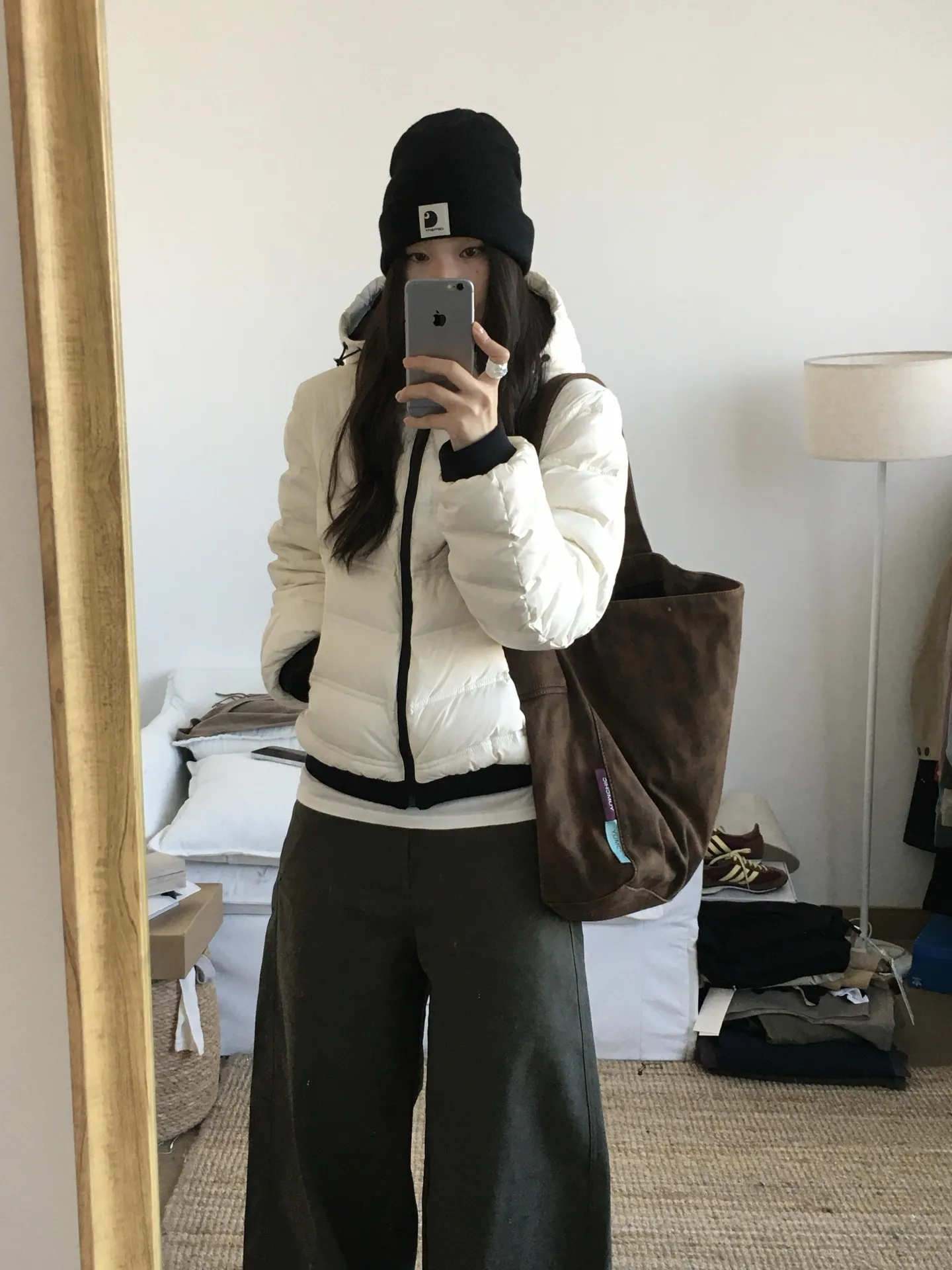 Moncler Gardy Hooded Down Puffer Jacket D51021266 — view 4