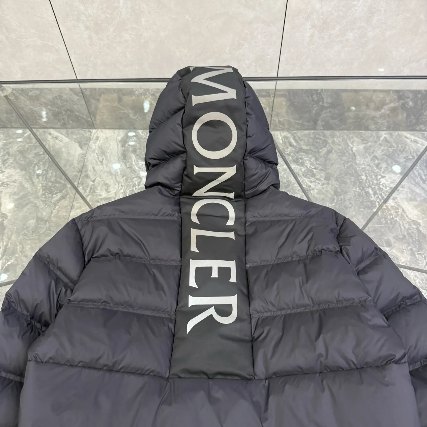 Moncler Gardy Hooded Down Puffer Jacket D51021265 — view 6