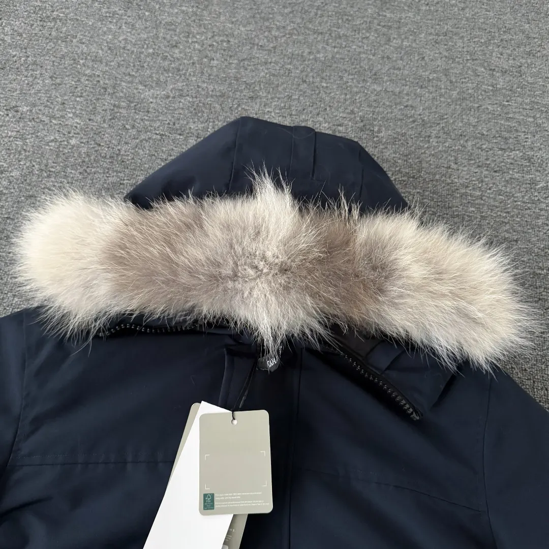 Langford Fur-Trimmed Down Parka D51024854 — view 3