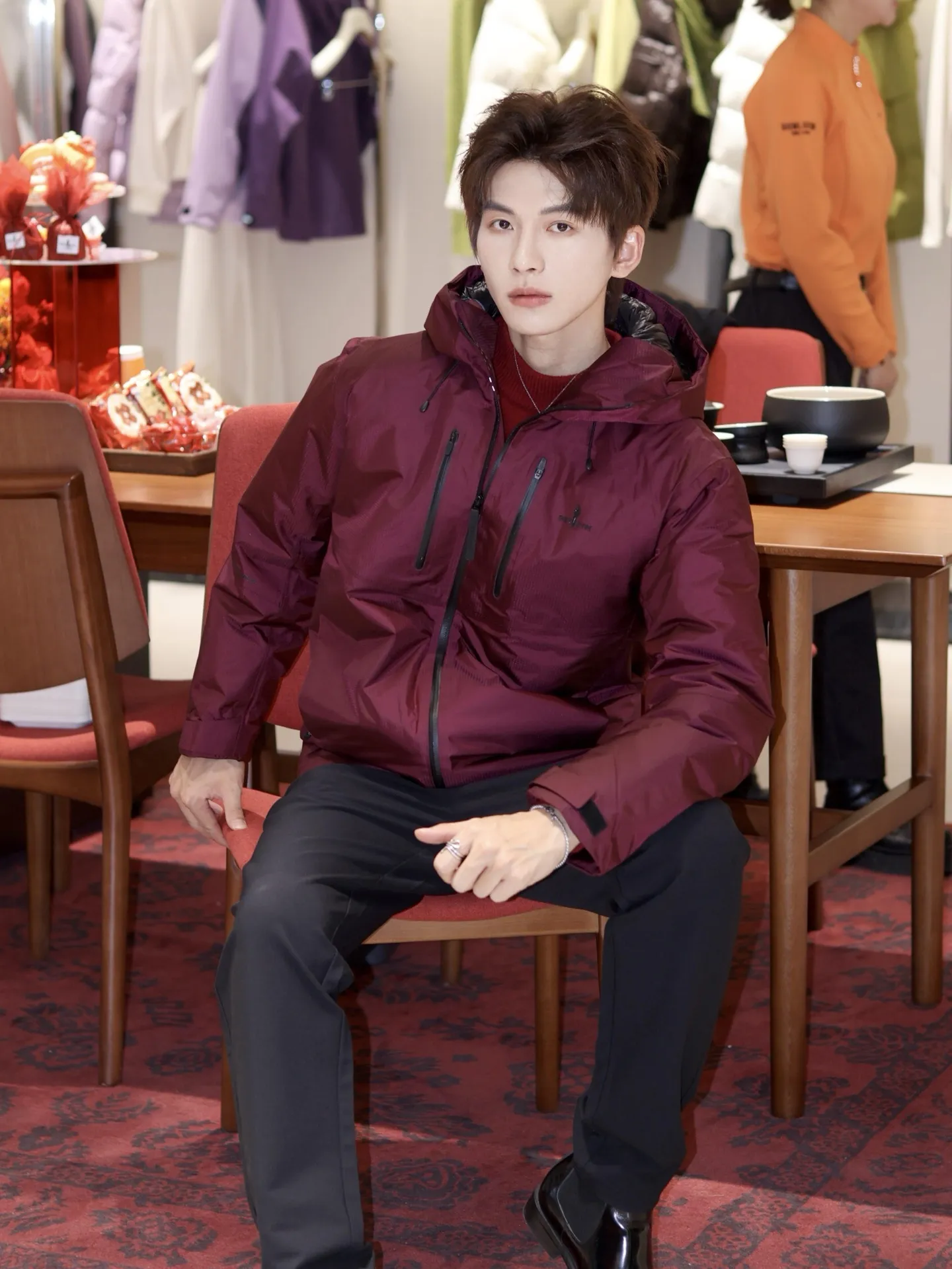 Waterproof Hooded Goose Down Puffer Jacket D60021257 — view 5