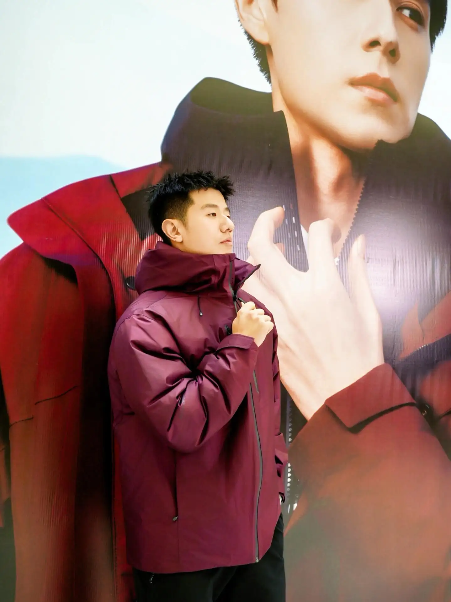 Hooded Goose Down Puffer Jacket D60021260 — view 2