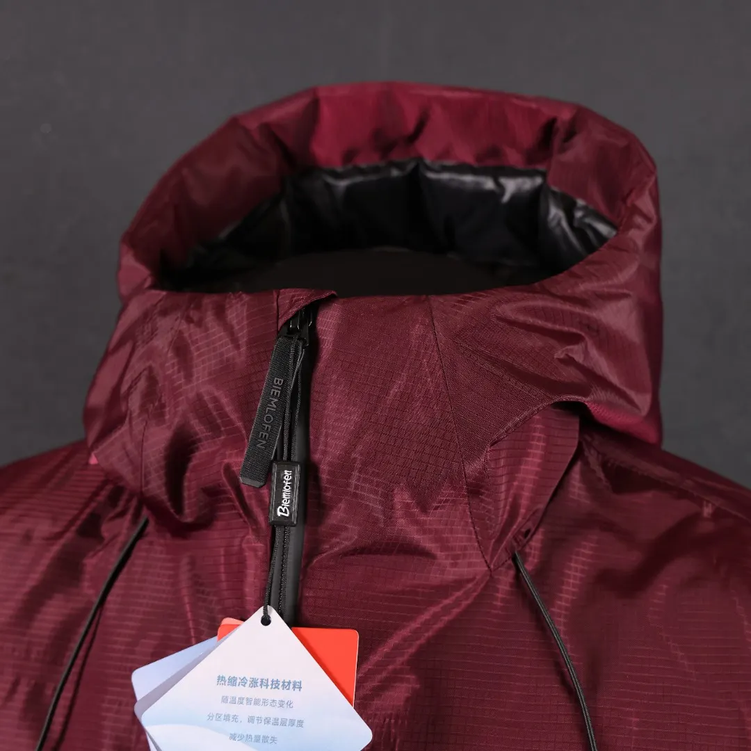 Hooded Goose Down Puffer Jacket D60021261 — view 4