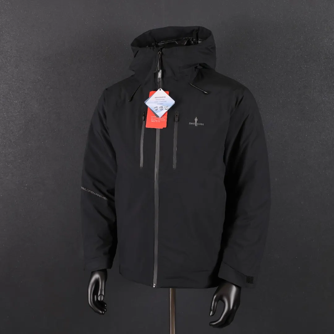 Hooded Goose Down Puffer Jacket D60021258 — view 2