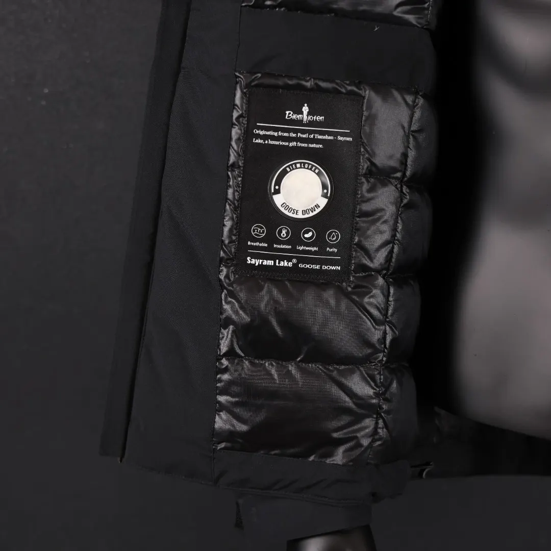 Hooded Goose Down Puffer Jacket D60021258 — view 8