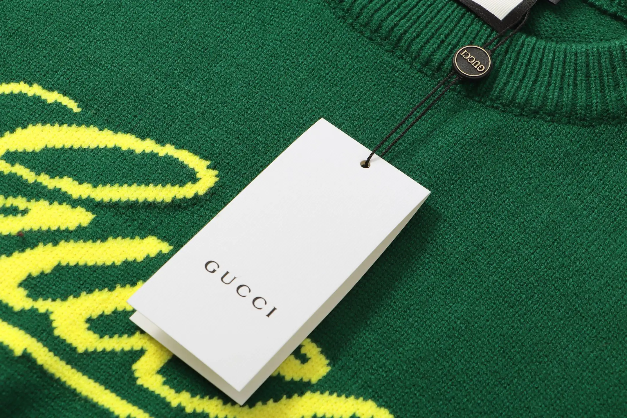 Logo Jacquard Crew-Neck Sweater D20023418 — view 3