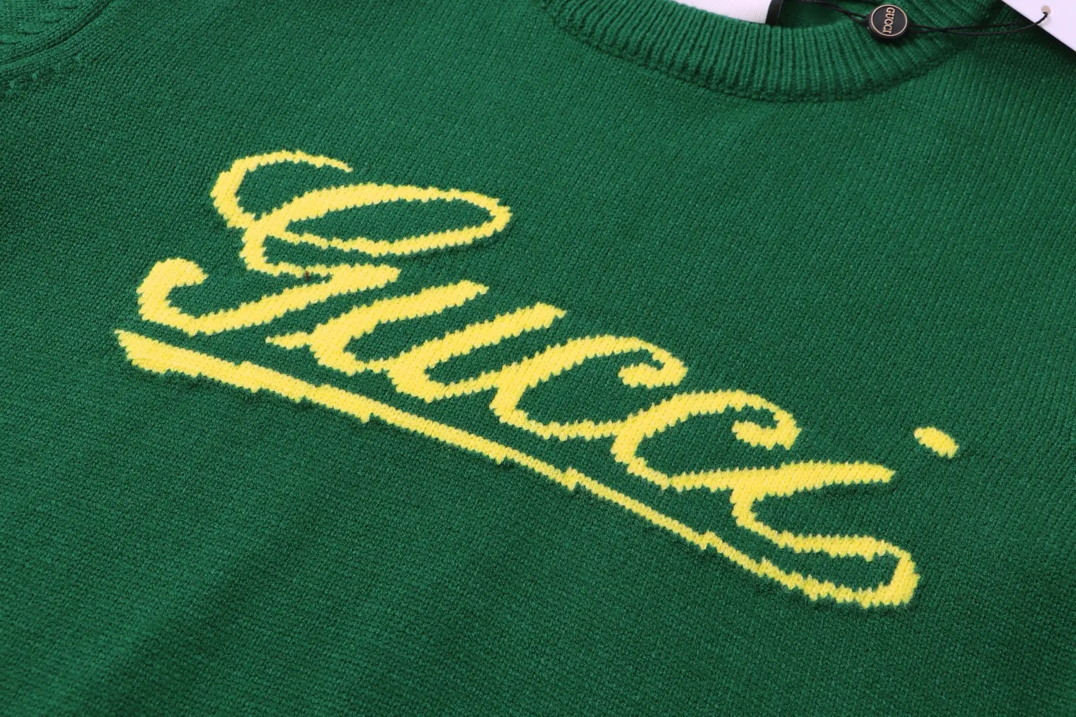 Logo Jacquard Crew-Neck Sweater D20023418 — view 4