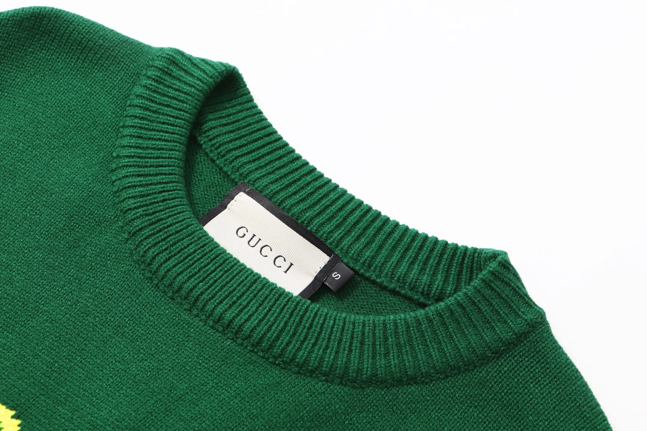 Logo Jacquard Crew-Neck Sweater D20023418 — view 6
