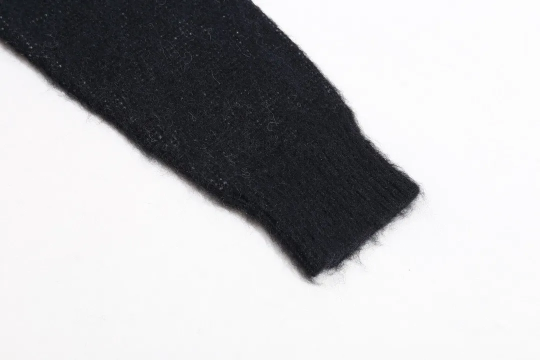 Logo-Intarsia Mohair-Blend Sweater D20023444 — view 3