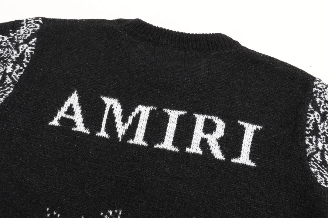 Logo-Embroidered Mohair-Blend Jacquard Sweater D20023449 — view 6