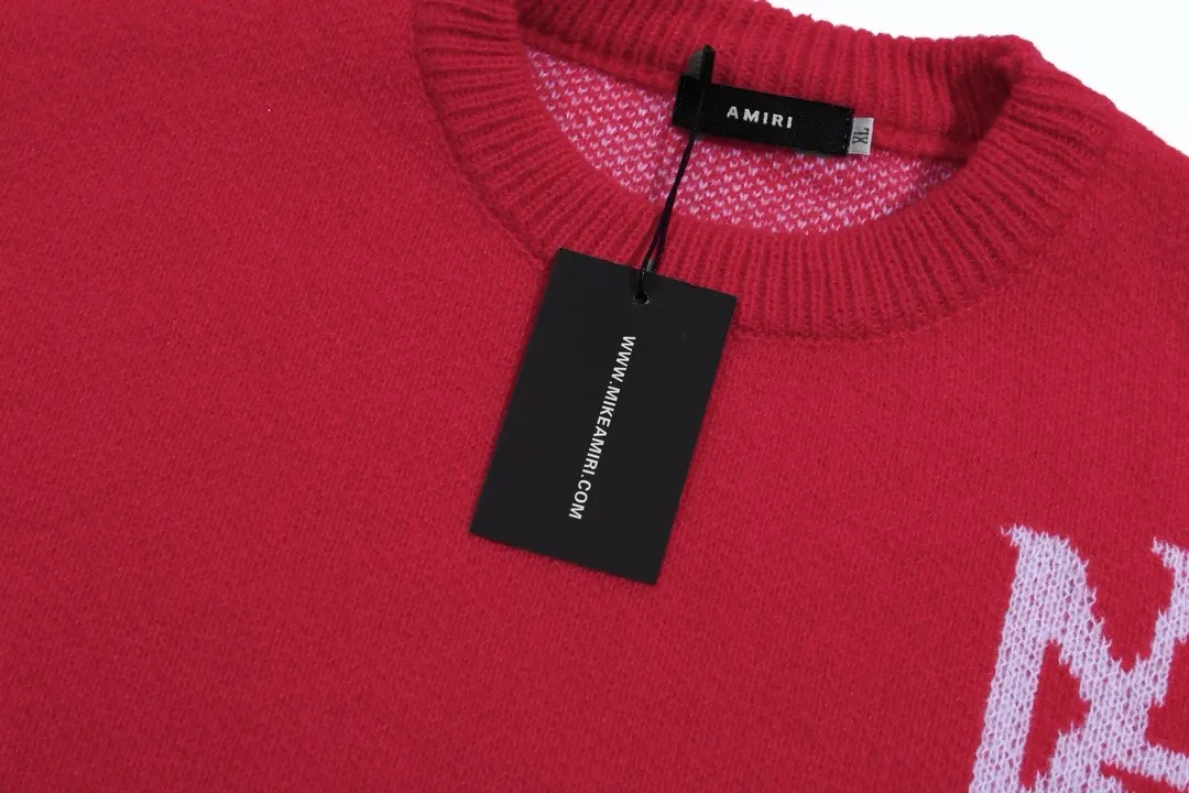 Logo-Embroidered Jacquard Mohair-Blend Sweater D20023448 — view 3
