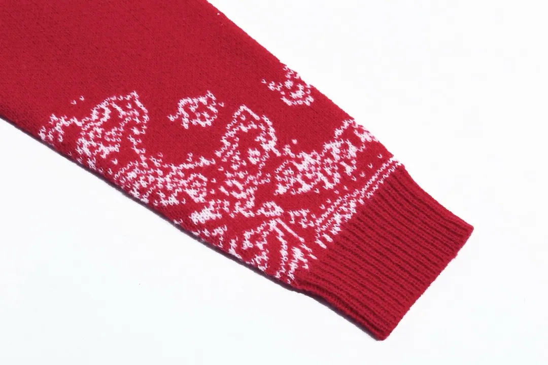 Logo-Embroidered Jacquard Mohair-Blend Sweater D20023448 — view 5
