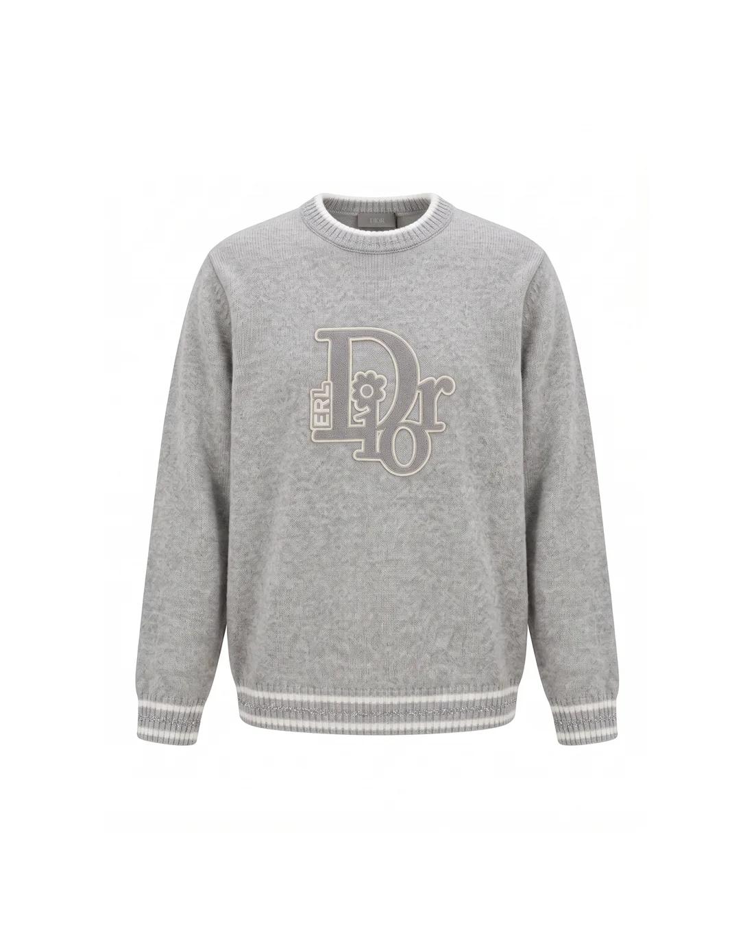 Dior by ERL Logo Embroidered Crew-Neck Sweater D20023381