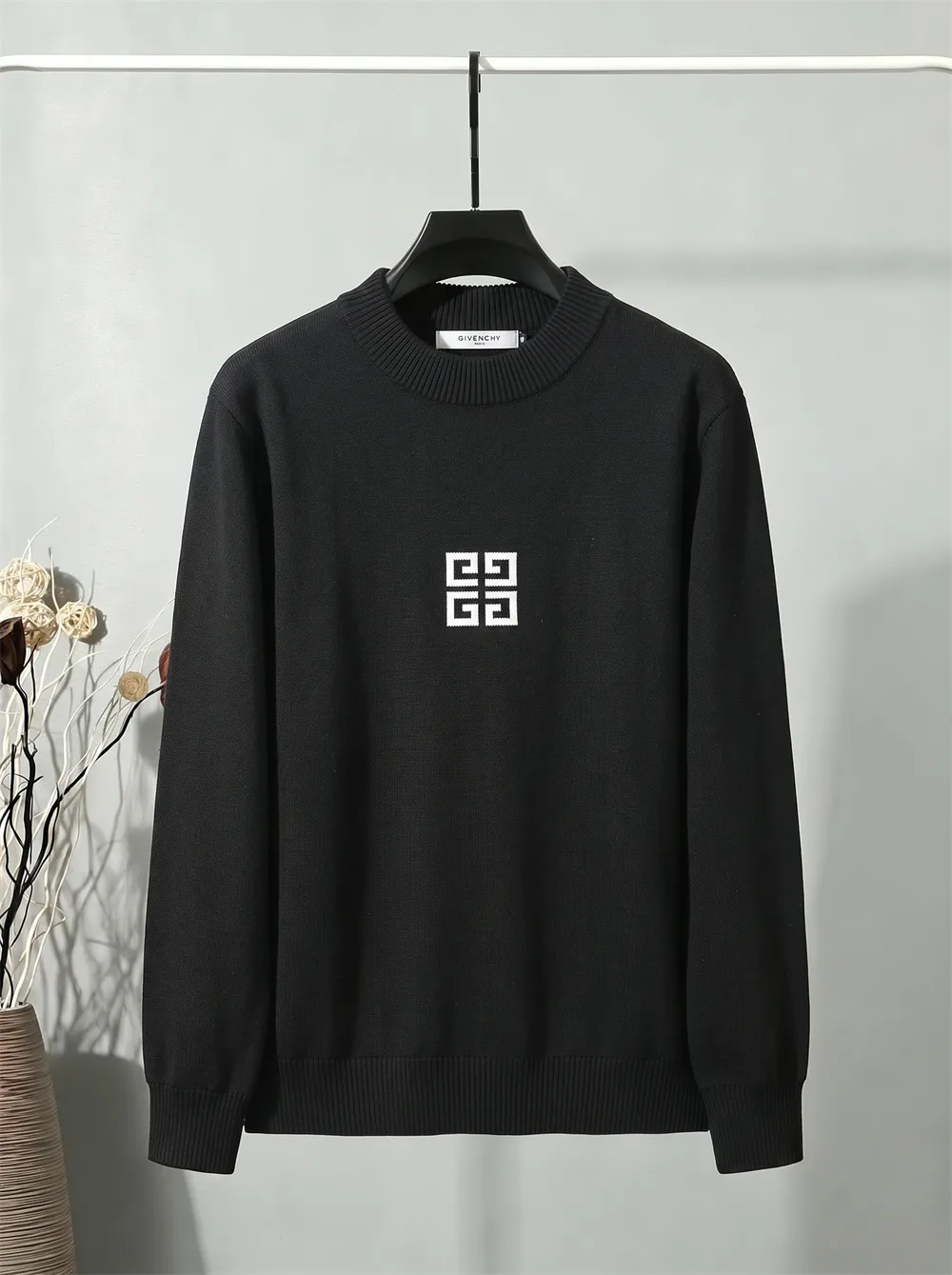 4G Logo Jacquard Crew-Neck Sweater D20023397