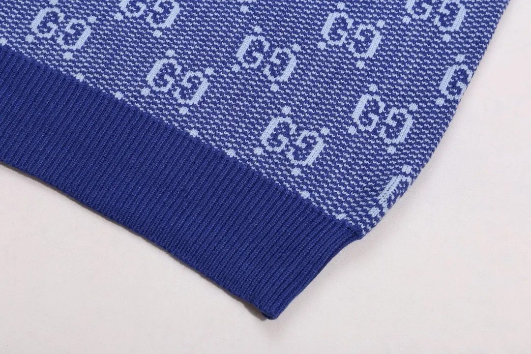 GG Monogram Jacquard Crew-Neck Sweater D20023422 — view 3