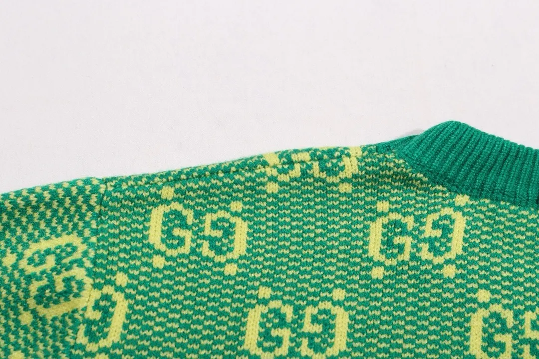 GG Monogram Jacquard Crew-Neck Sweater D20023421 — view 6