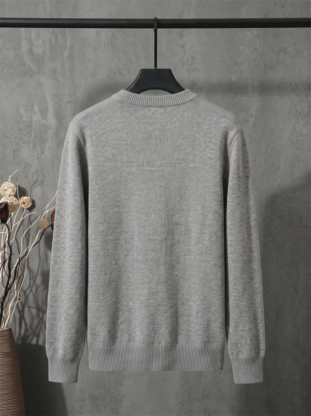 Snake Intarsia Logo Crew-Neck Sweater D20023431 — view 2