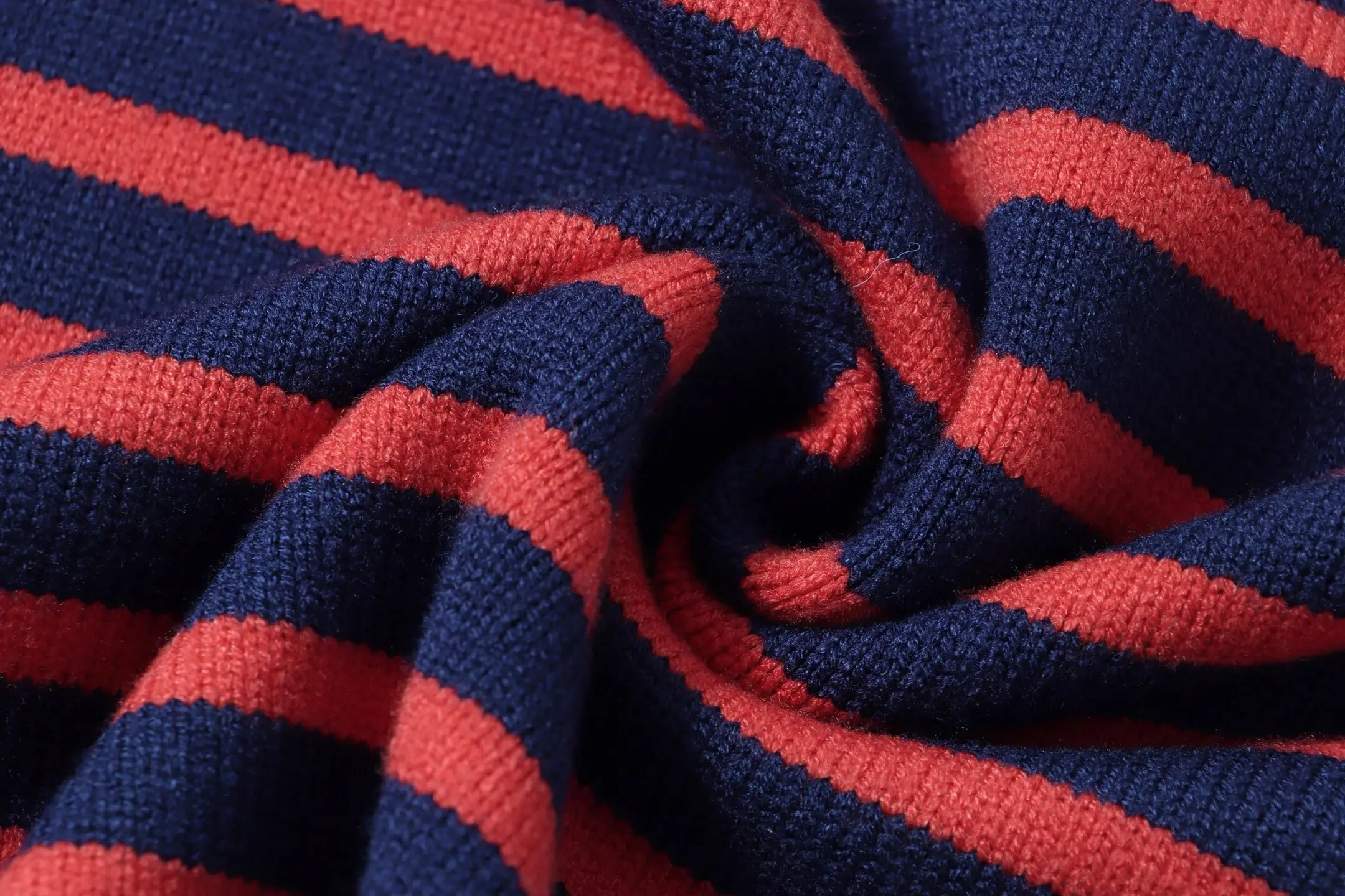 Chez Valentino Striped Intarsia Knit Sweater D20023413 — view 4