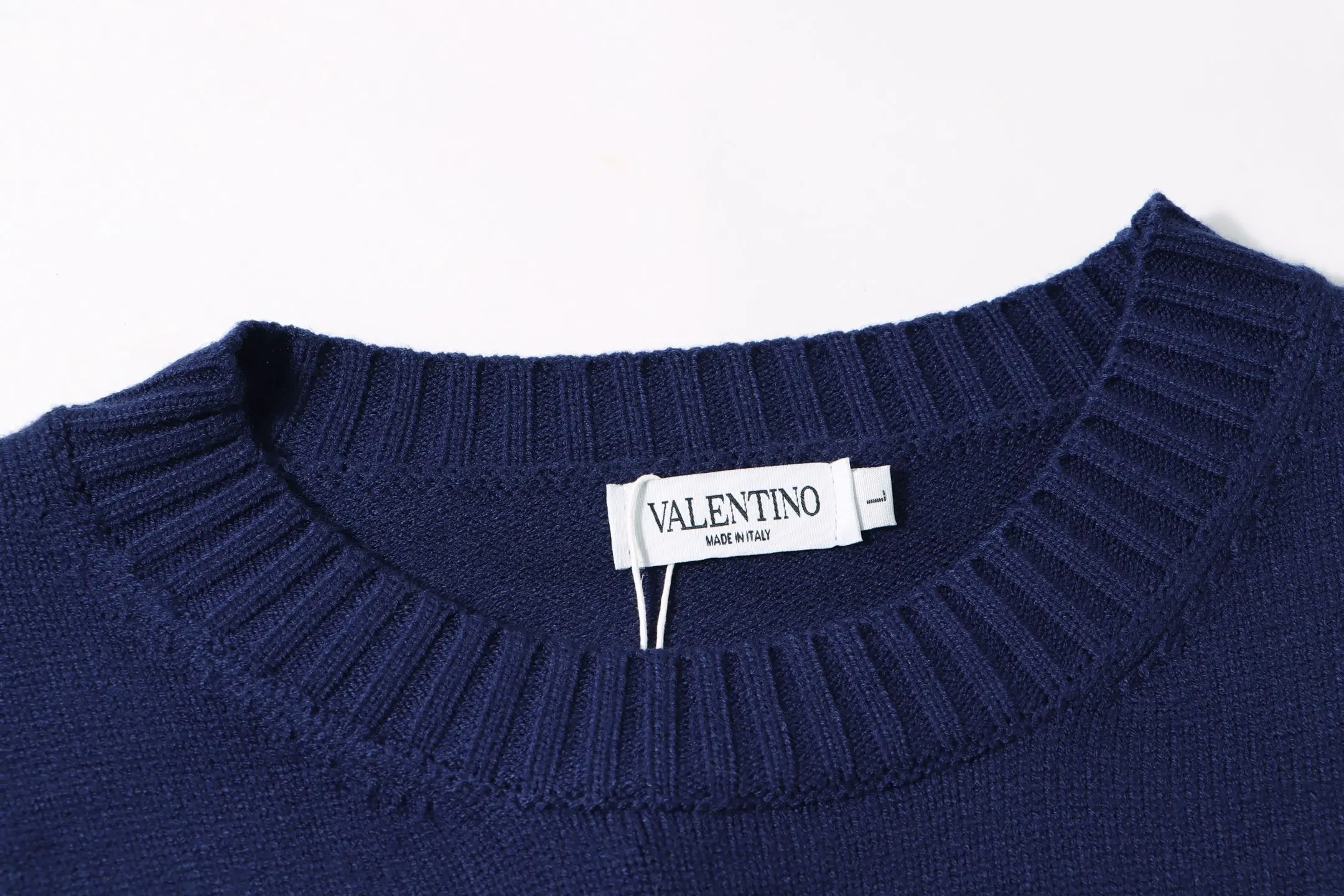 Chez Valentino Striped Intarsia Knit Sweater D20023413 — view 5