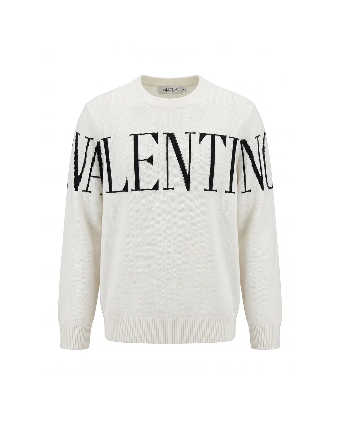 Logo Jacquard Crew-Neck Sweater D20023411