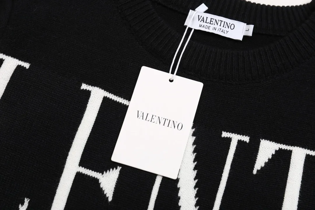 Logo Intarsia Crew-Neck Sweater D20023409 — view 3