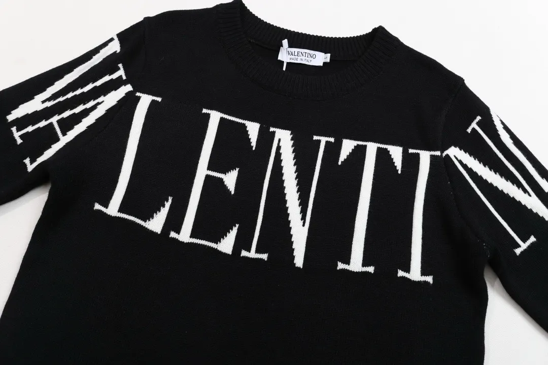 Logo Intarsia Crew-Neck Sweater D20023409 — view 4
