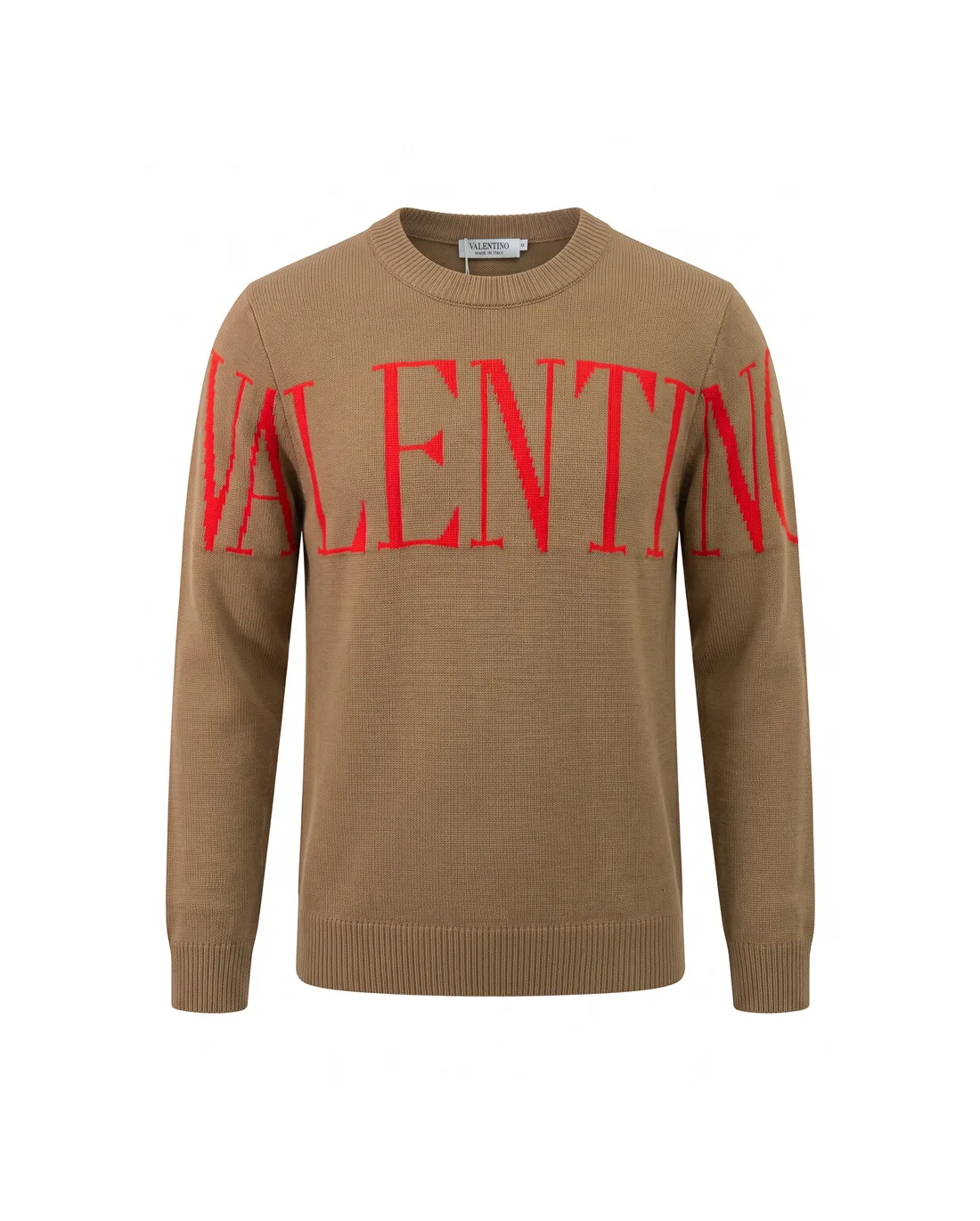 Logo Intarsia Crew-Neck Sweater D20023408