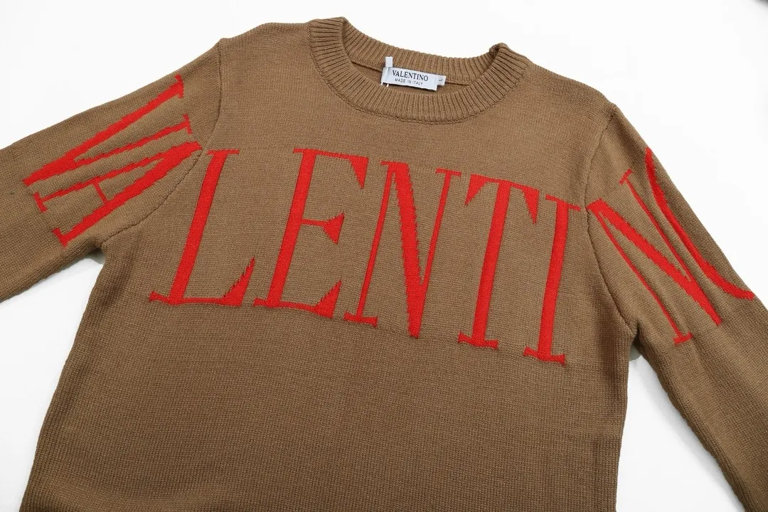 Logo Intarsia Crew-Neck Sweater D20023408 — view 8