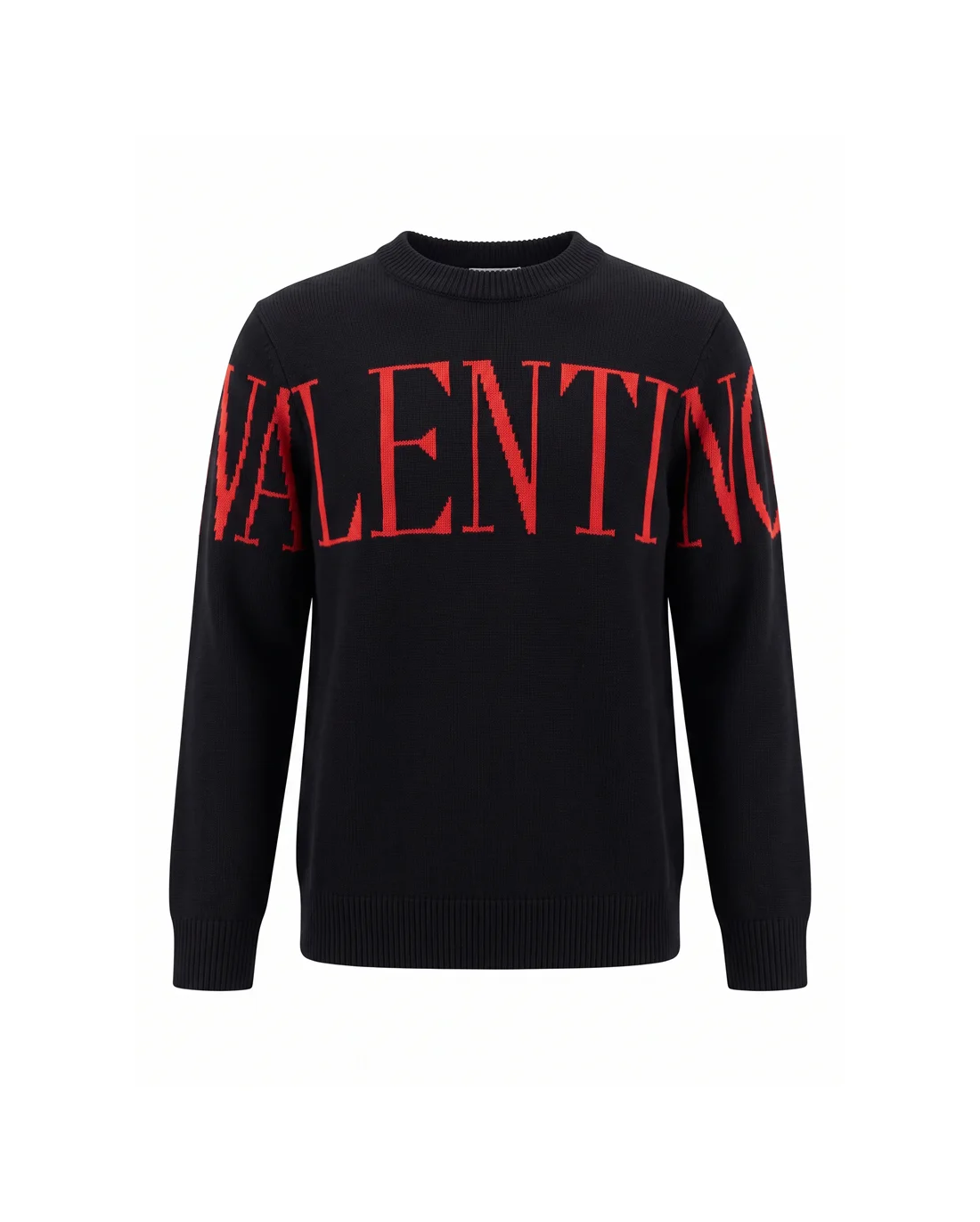 Logo Jacquard Crew-Neck Sweater D20023410