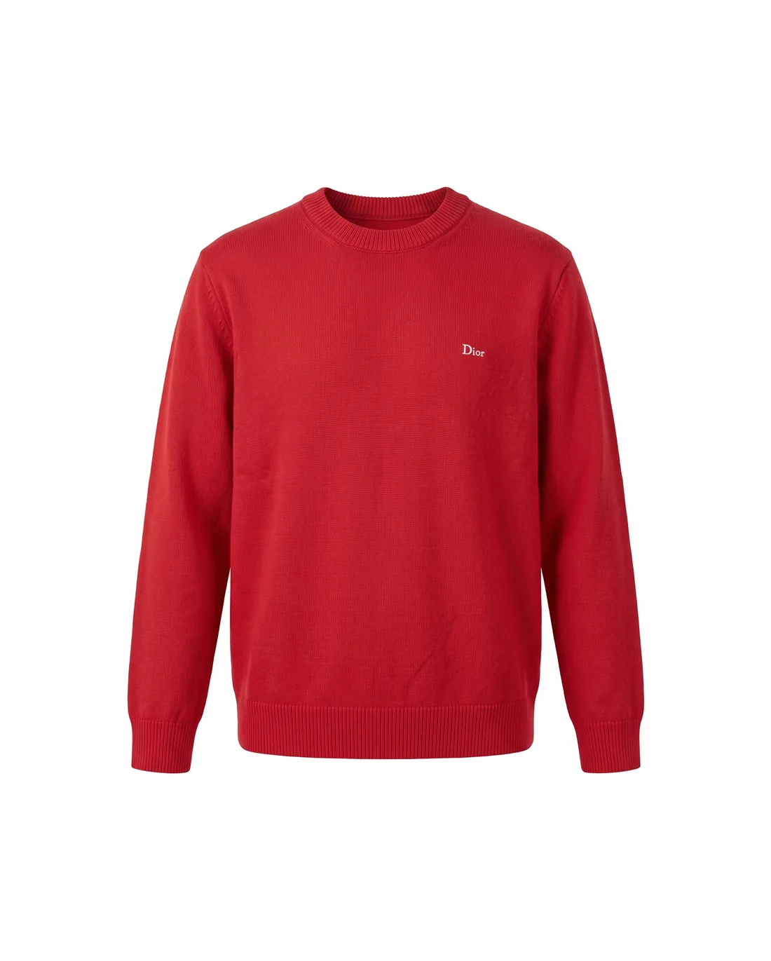 Logo Embroidered Crew-Neck Sweater D20023380