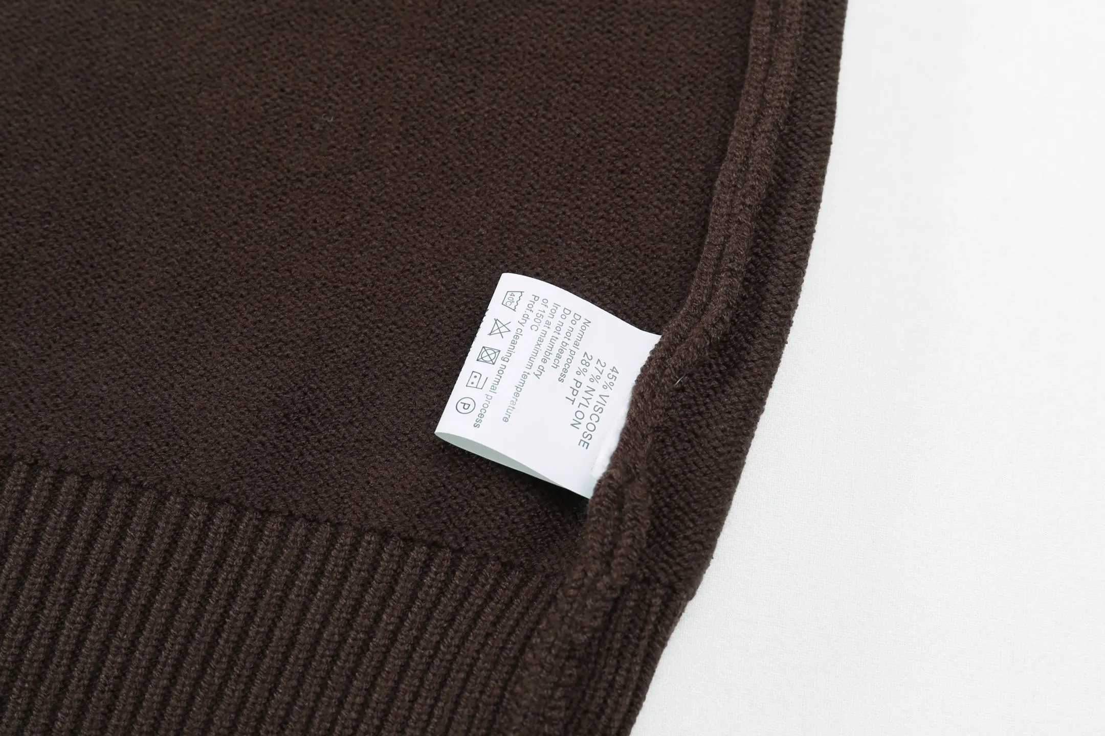 Logo Jacquard Wool Crew-Neck Sweater D20023456 — view 7