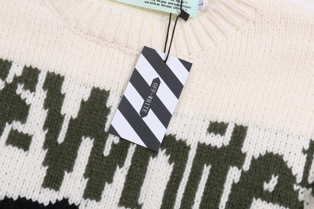 Off-White Cat Intarsia Wool Sweater D20023455 — view 7