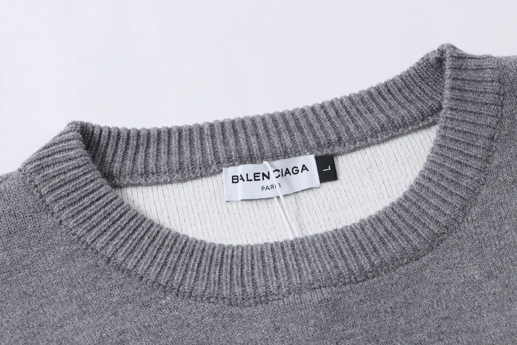 Logo Intarsia Knit Crew-Neck Sweater D21023392 — view 5
