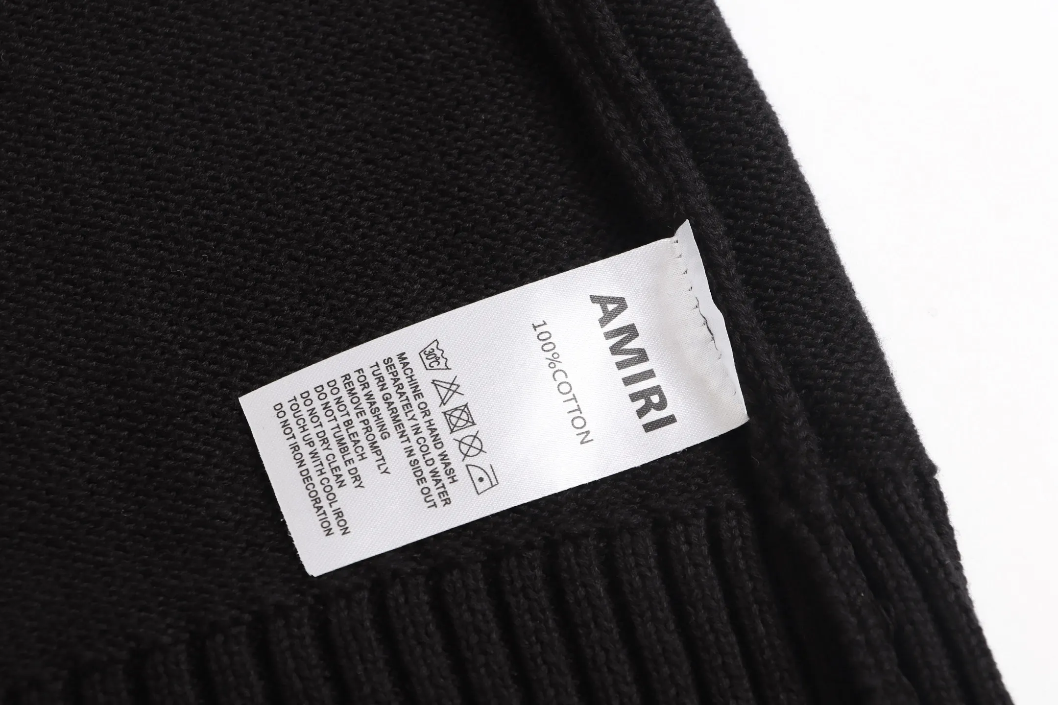 Logo Embroidery Crew-Neck Knit Sweater D21023442 — view 8