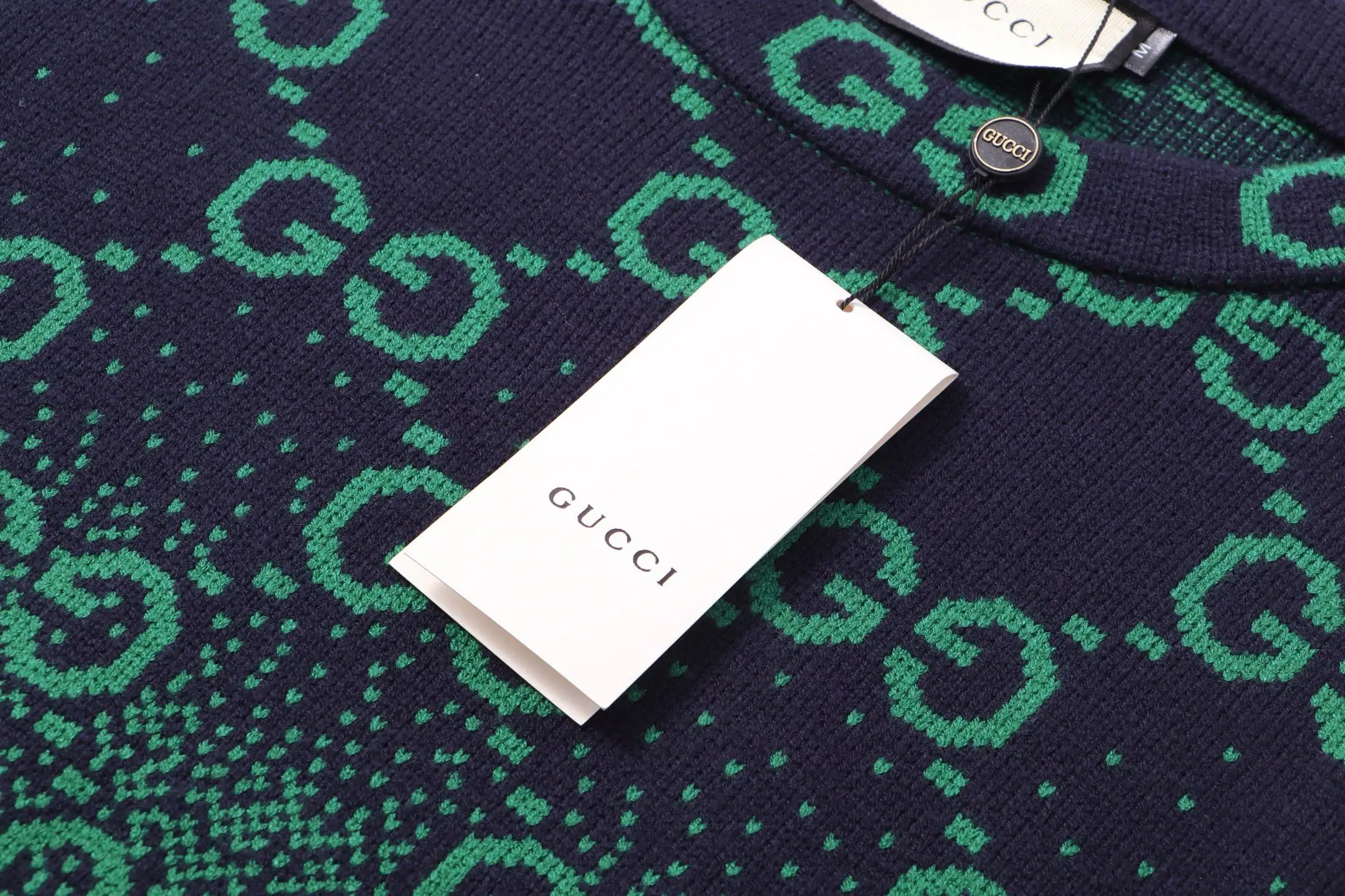 GG Monogram Gradient Jacquard Sweater D21023434 — view 5
