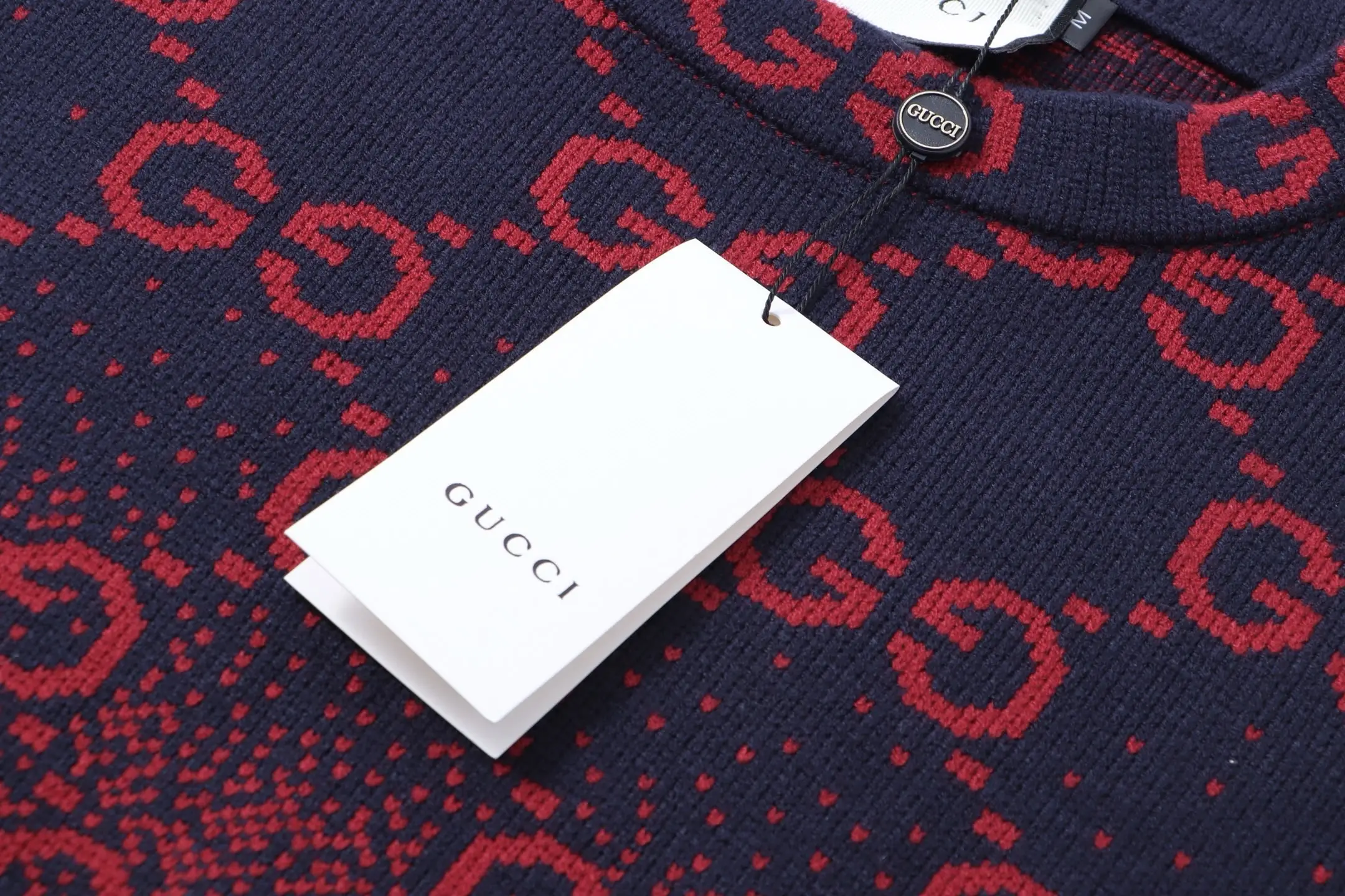 GG Monogram Gradient Jacquard Sweater D21023433 — view 5