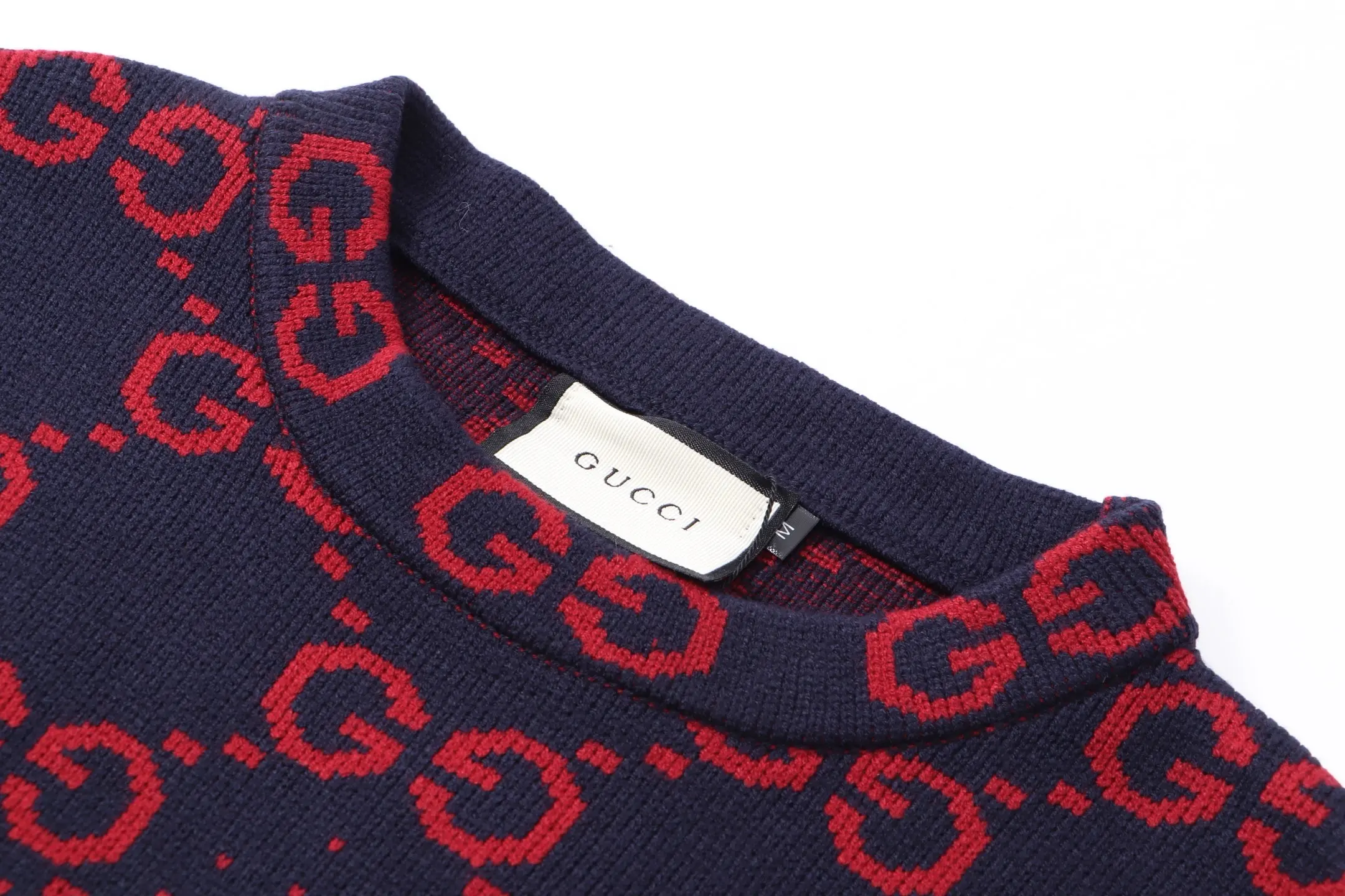 GG Monogram Gradient Jacquard Sweater D21023433 — view 7