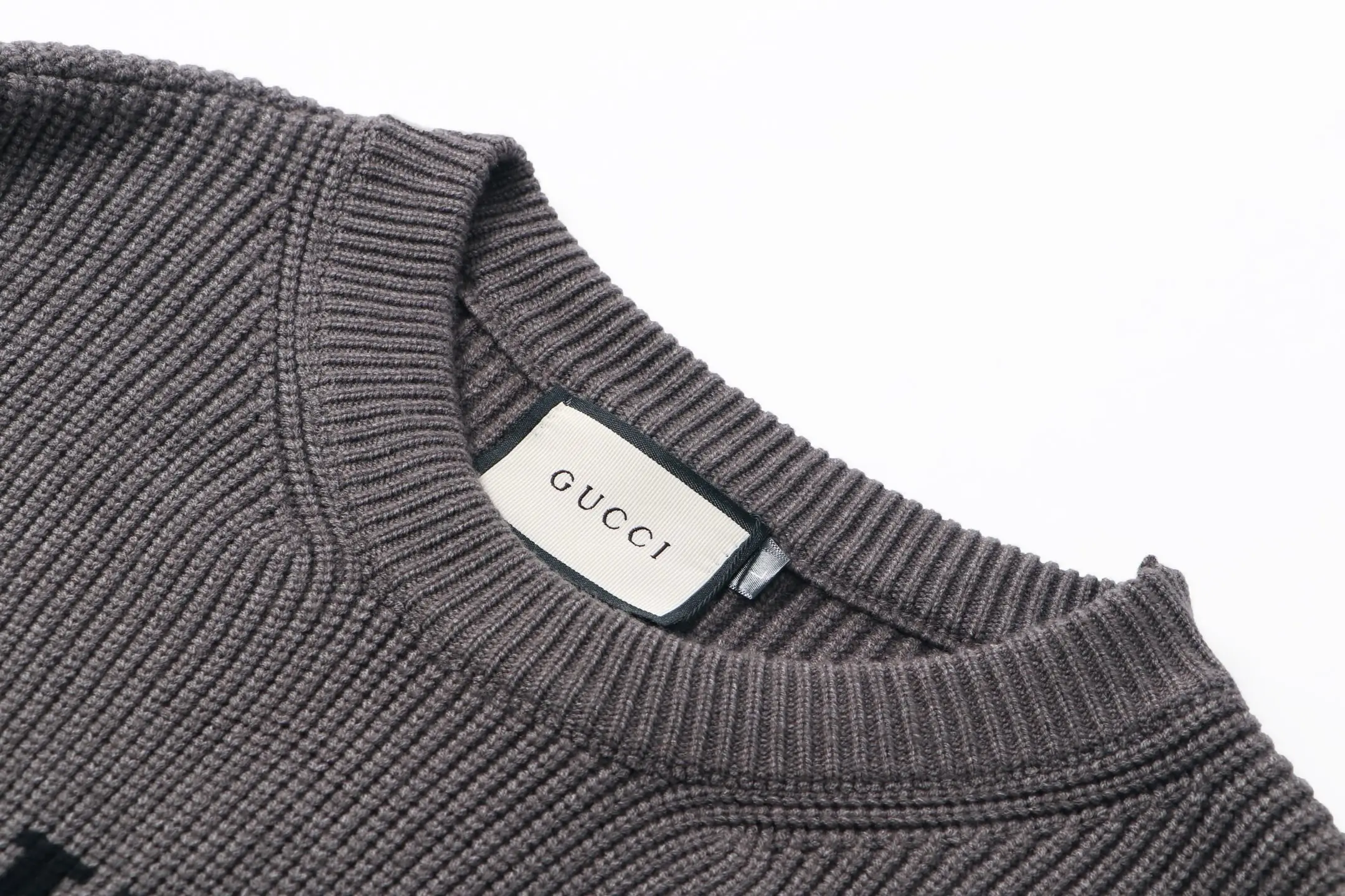 Logo Jacquard Crew-Neck Sweater D21023438 — view 4